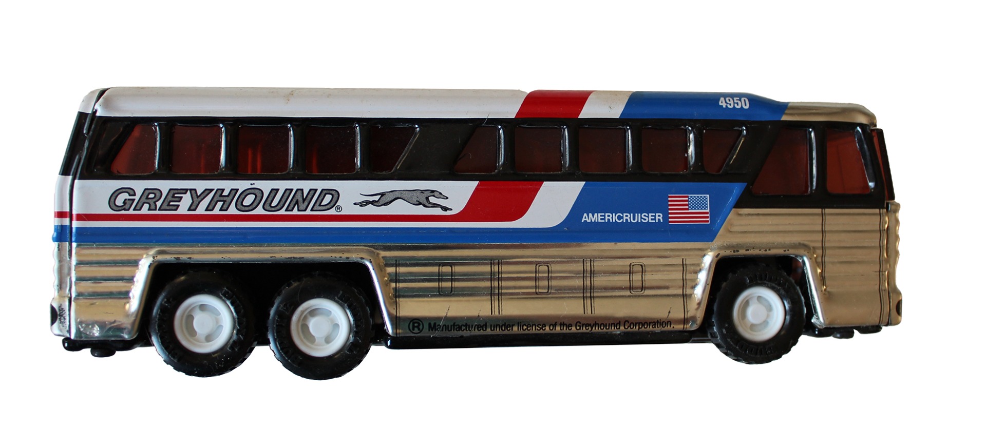 Buddy l greyhound sales bus