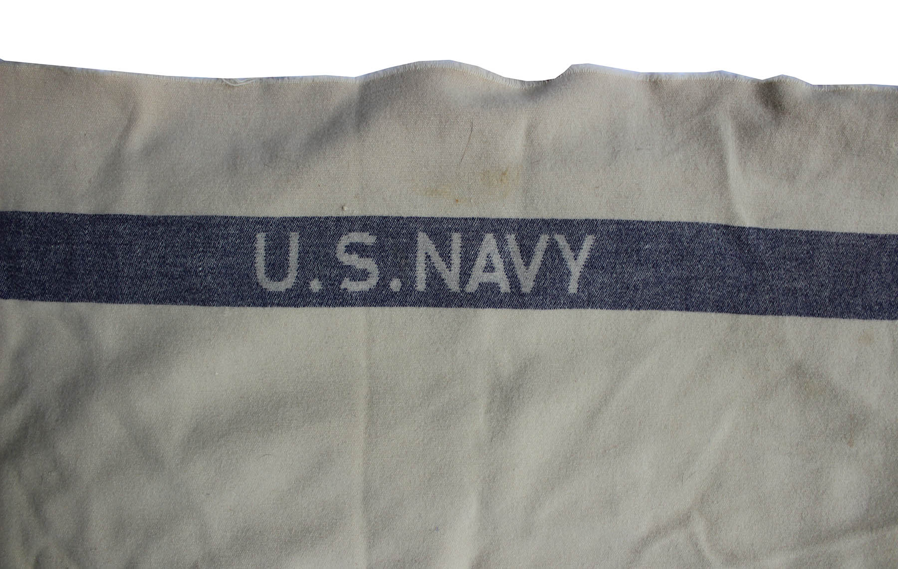 U.S.NAVY MEDICAL DEPARTMENT WOOL BLANKET - タオル/バス用品