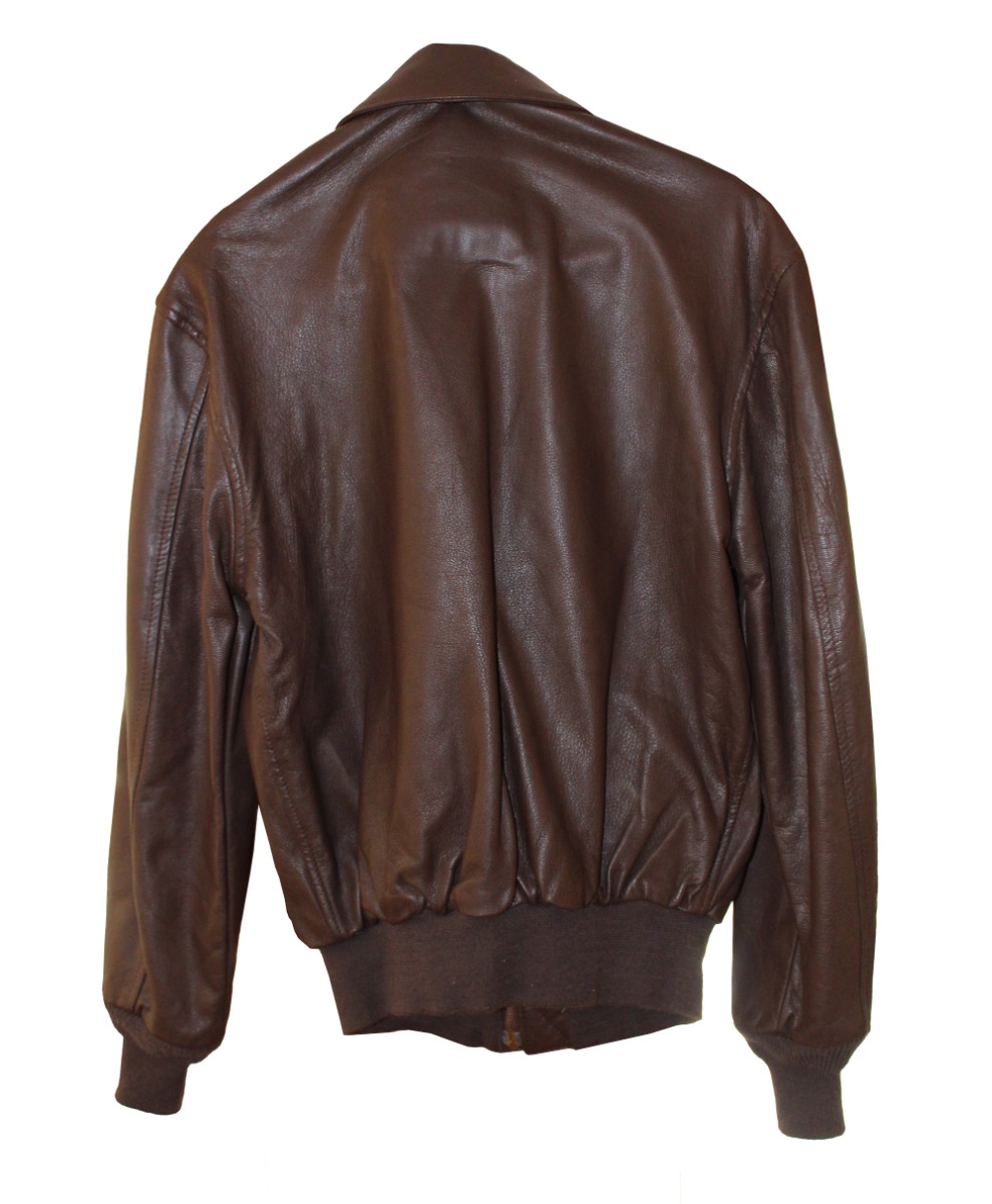 COOPER TYPE A-2 BROWN LEATHER USAF BOMBER PILOTS JACKET SIZE 36R 