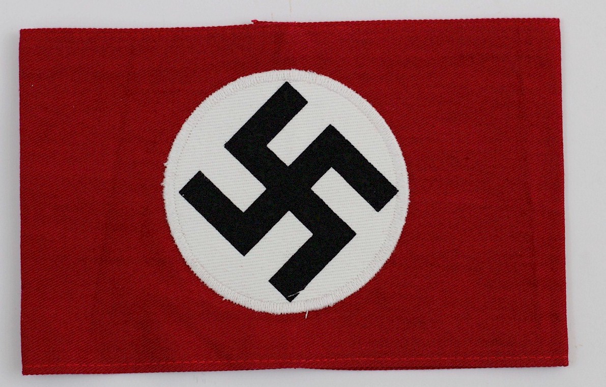 Nazi Sa Wool Swastica Arm Band Nsdap