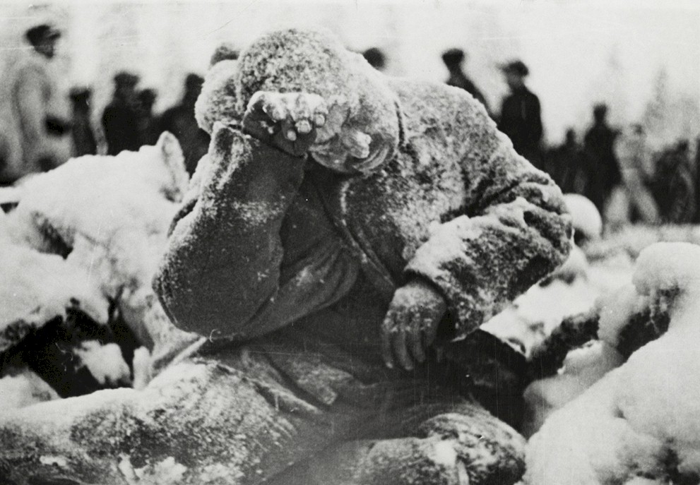 Russian in Winter WWII Eastern Front