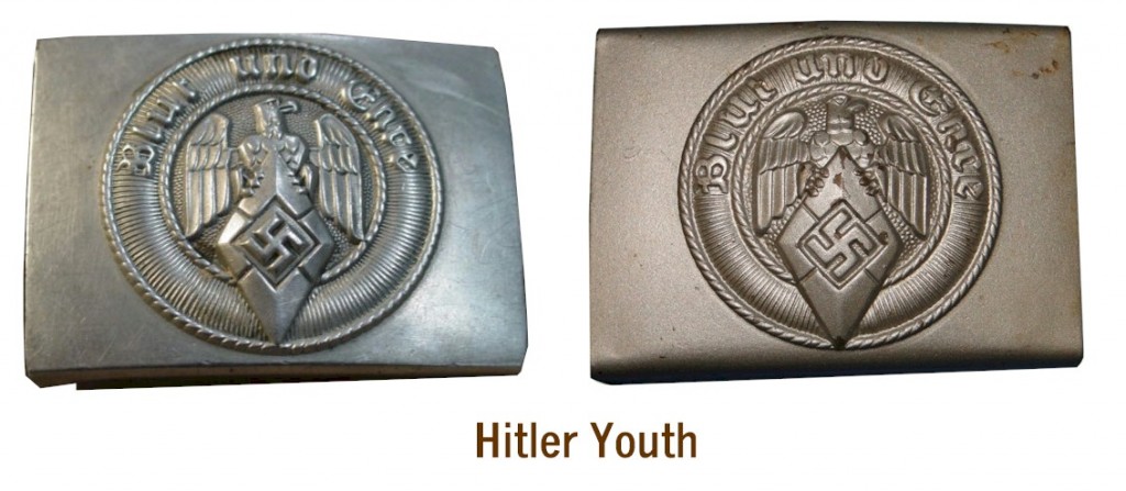 HITLER YOUTH BELT BUCKLES (Koppelschloß)