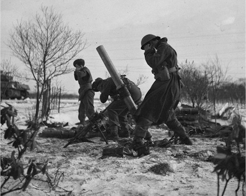 Canadians fighting in Netherlands WWII for the liberation of Europe